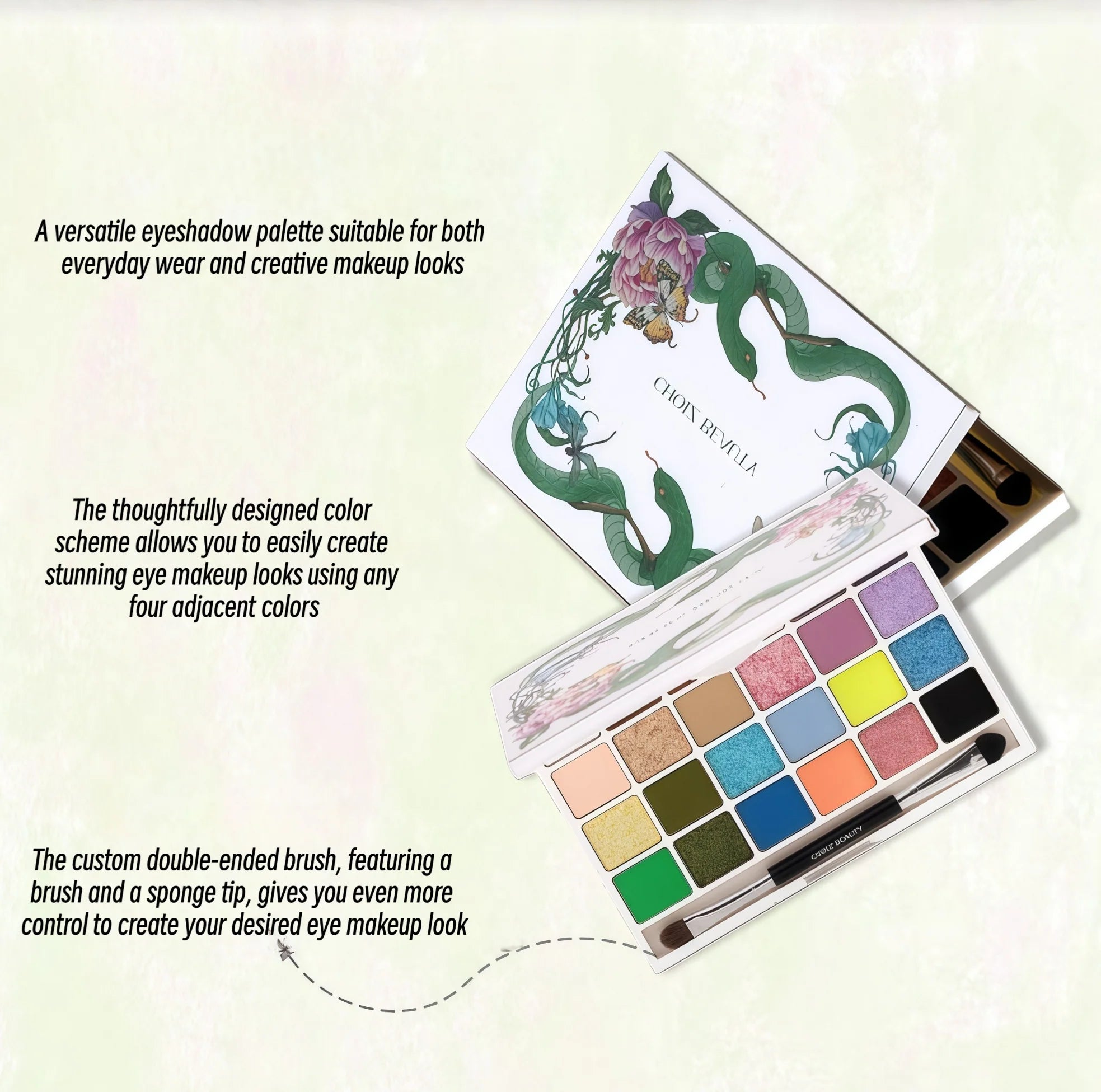CHOIZ BEAUTY Natural Wonders Eyeshadow Palette