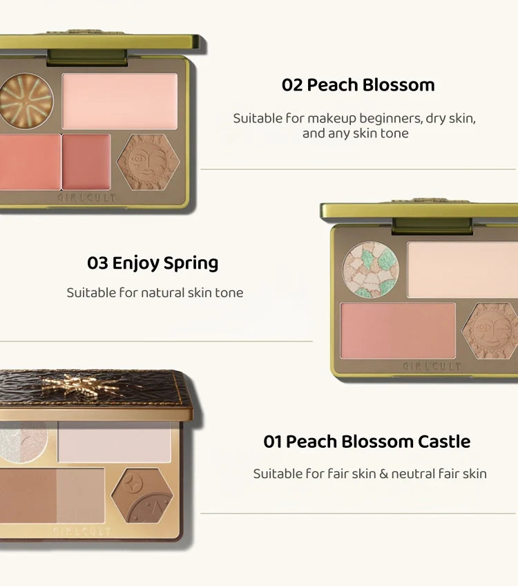 Girlcult Compendium of Materia Medica Highlighter & Contour Makeup Palette