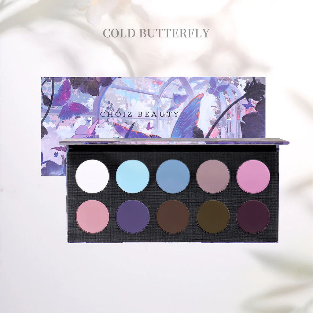 CHOIZ BEAUTY Cold Butterfly Matte Eyeshadow Palette