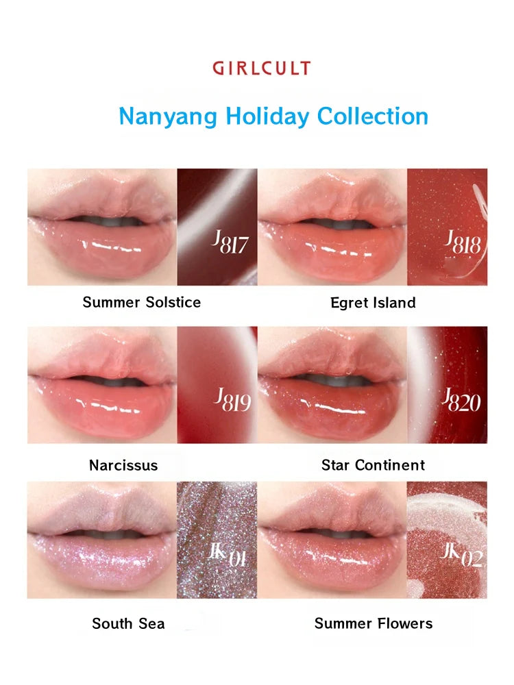 Girlcult Nanyang Holiday Cat Eye Mirror Lip Gloss