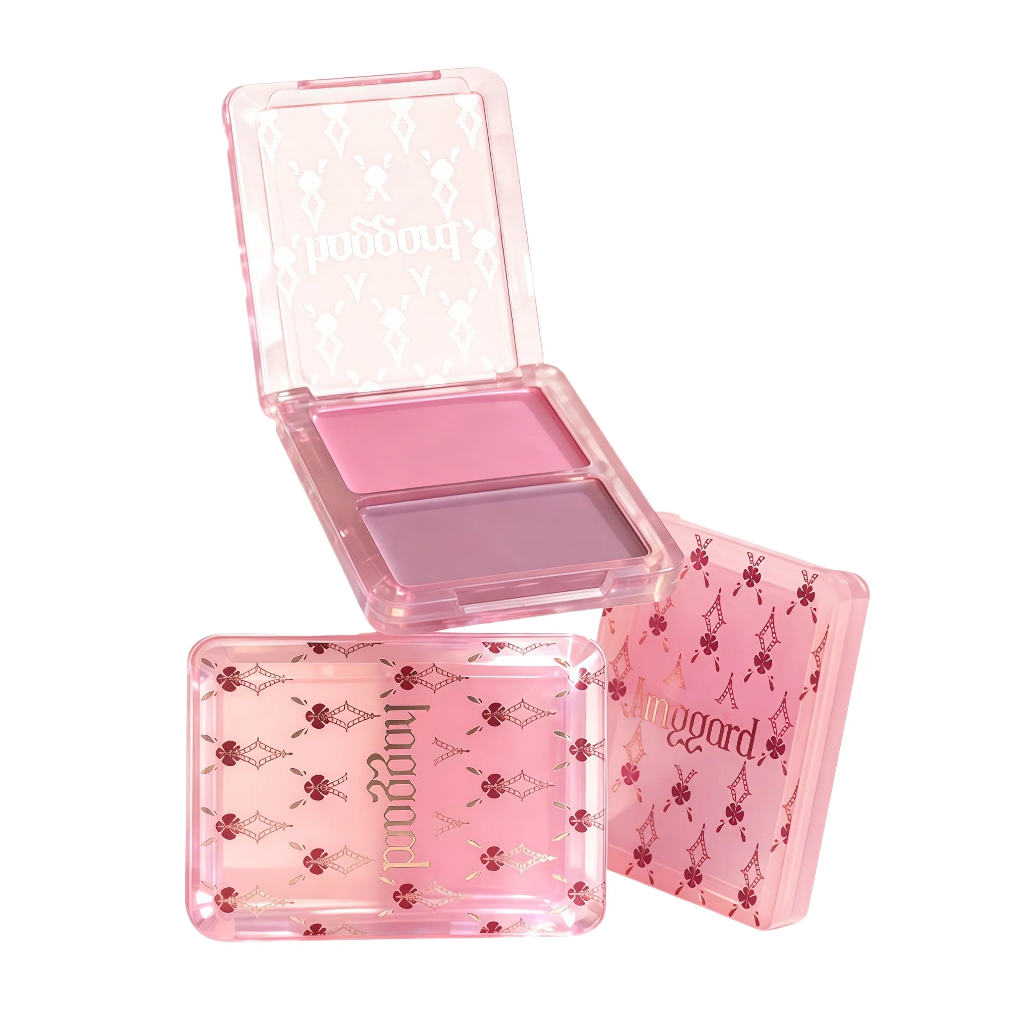 Haggard 2-Color Glossy Blusher Cream