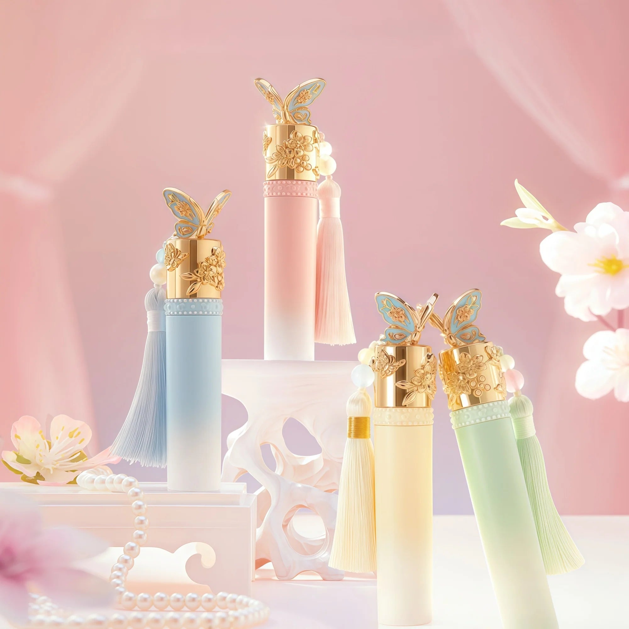 PALACE MUSEUM Treasure Garden Collection Moist Matte & Glossy Lip Glaze