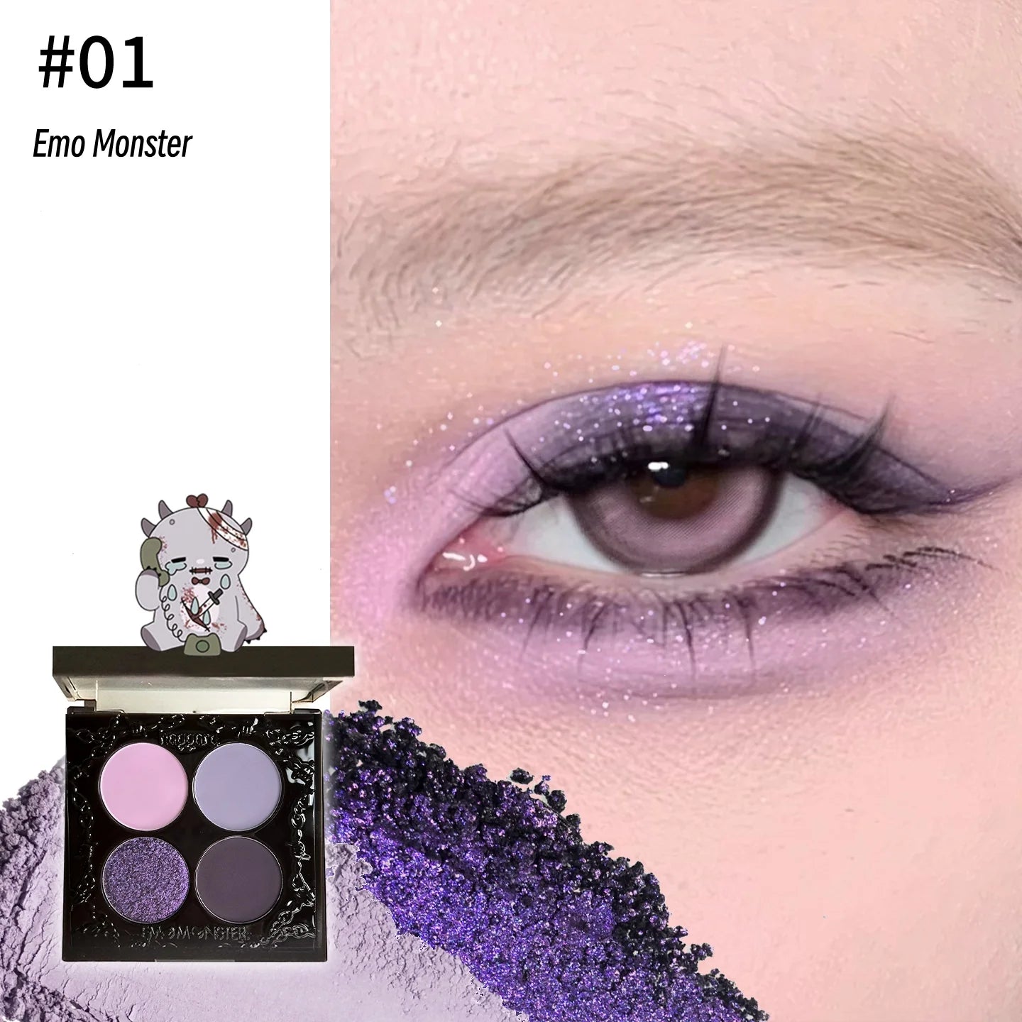 Haggard Emo Monster Collection Smokey Eyeshadow Palette