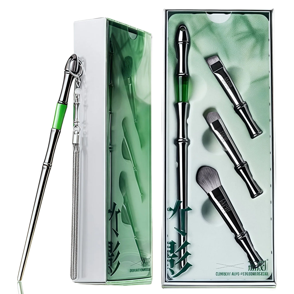 Lishu Bamboo Joints Professional Makeup Brush Set
