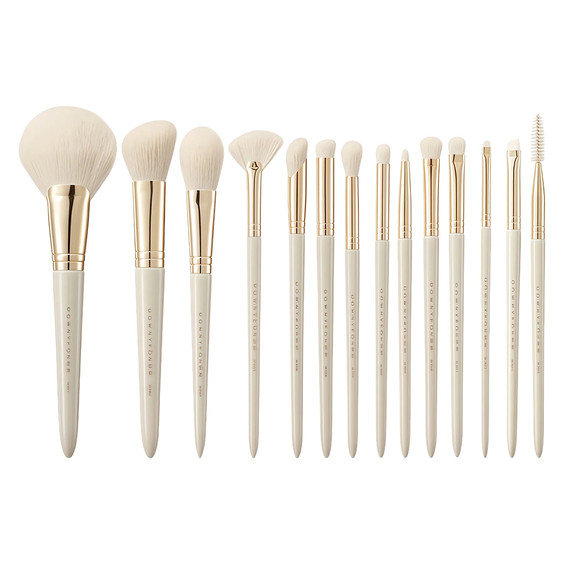 ROWNYEON Pure Ceramics Professional Makeup Brush 14 Pcs Set