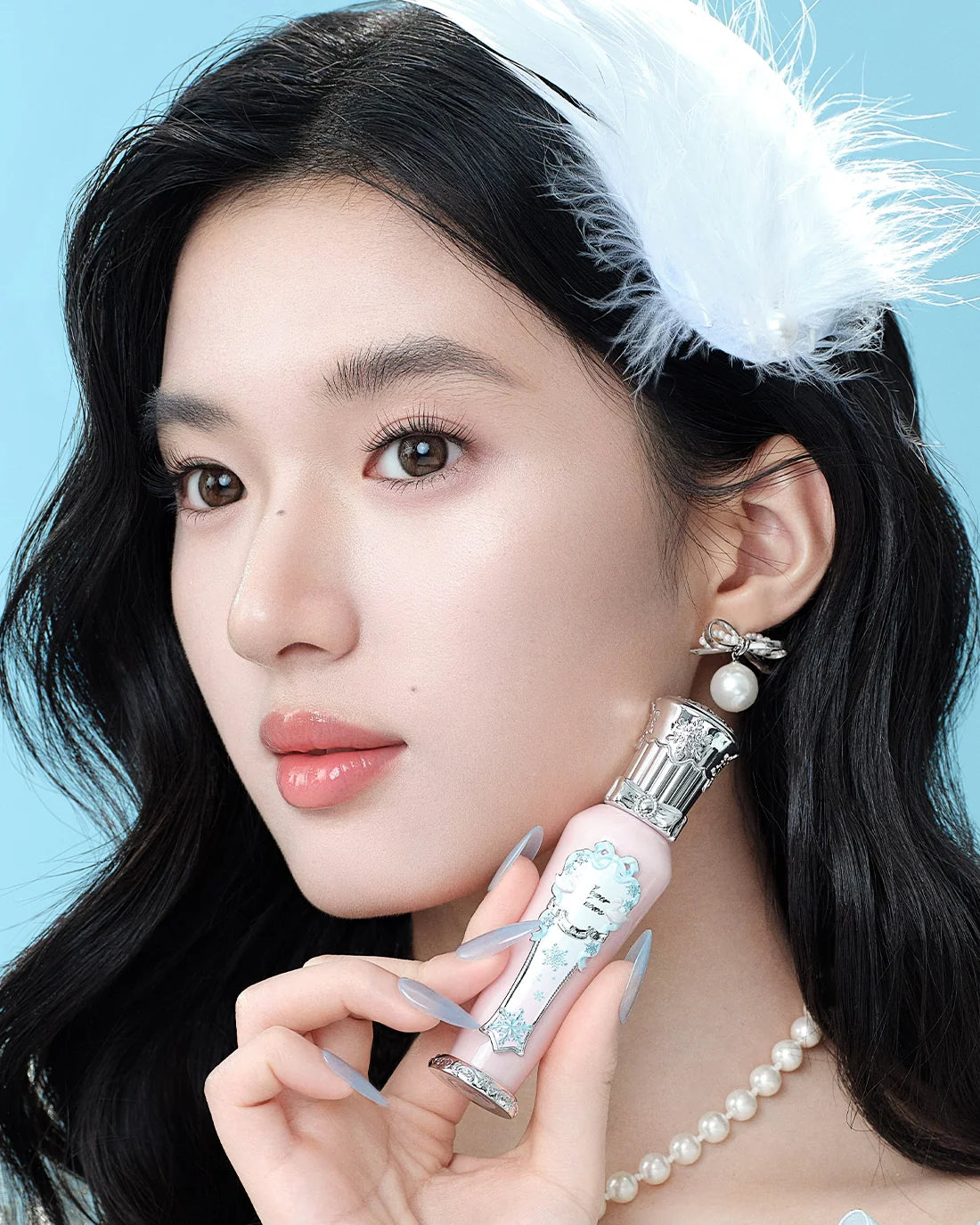 Flower Knows Snow Ballet Dewy Glow Illuminator