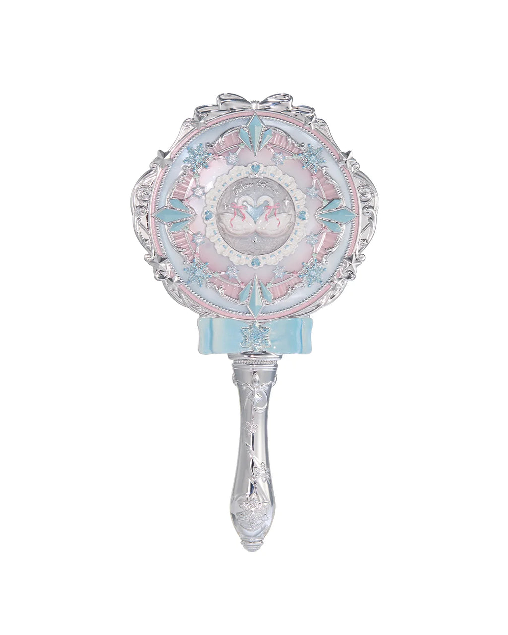 Flower Knows Snow Ballet Hand Mirror