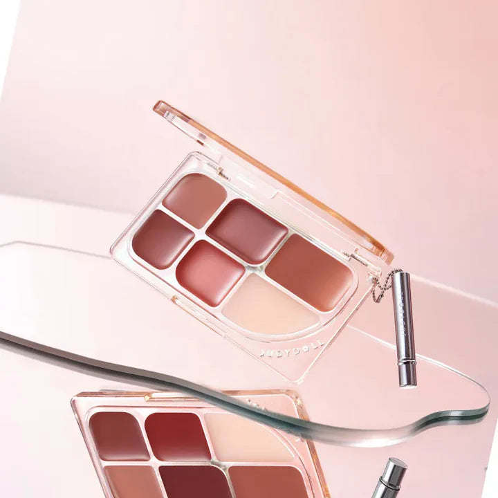 Judydoll 6-Color Multi-Use Lip Palette