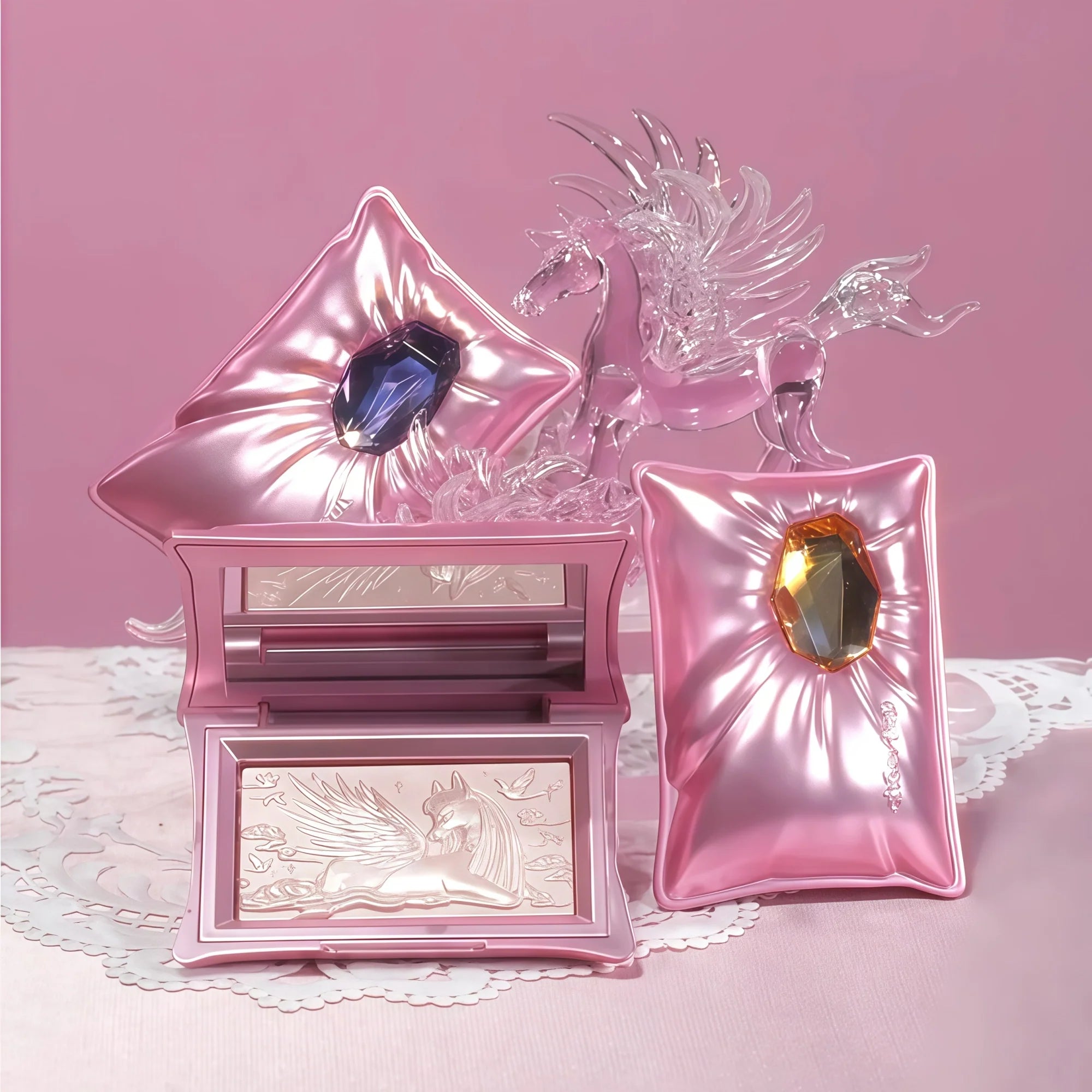 CHEERYEP (QIANYAN) Pillow Gem Collection Highlighter & Eyeshadow Palette
