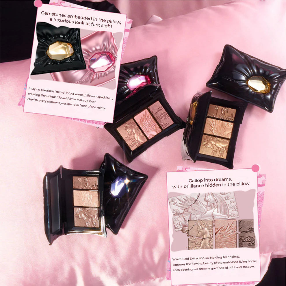 CHEERYEP (QIANYAN) Pillow Gem Collection Highlighter & Eyeshadow Palette